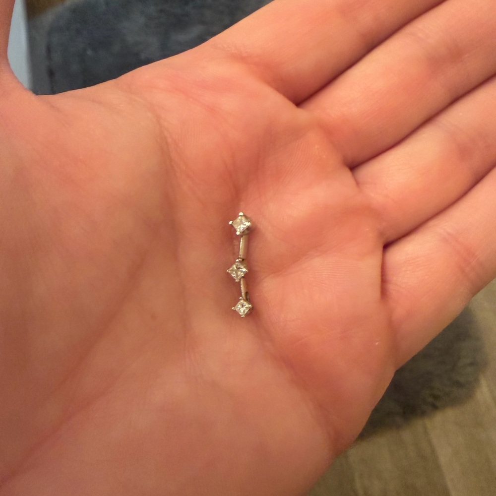 14k white gold necklace pendant